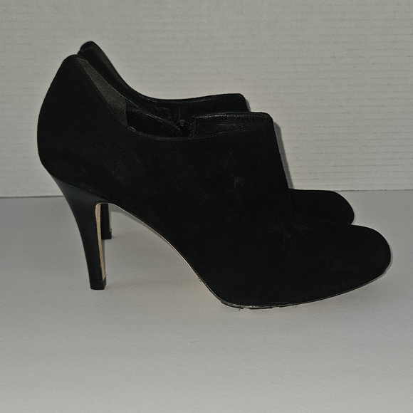 Cole Haan NikeAir suede black zippered ankle boot size 8.5 - Picture 3 of 10